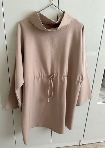 Belden bağlamalı tunik - Görsel 3