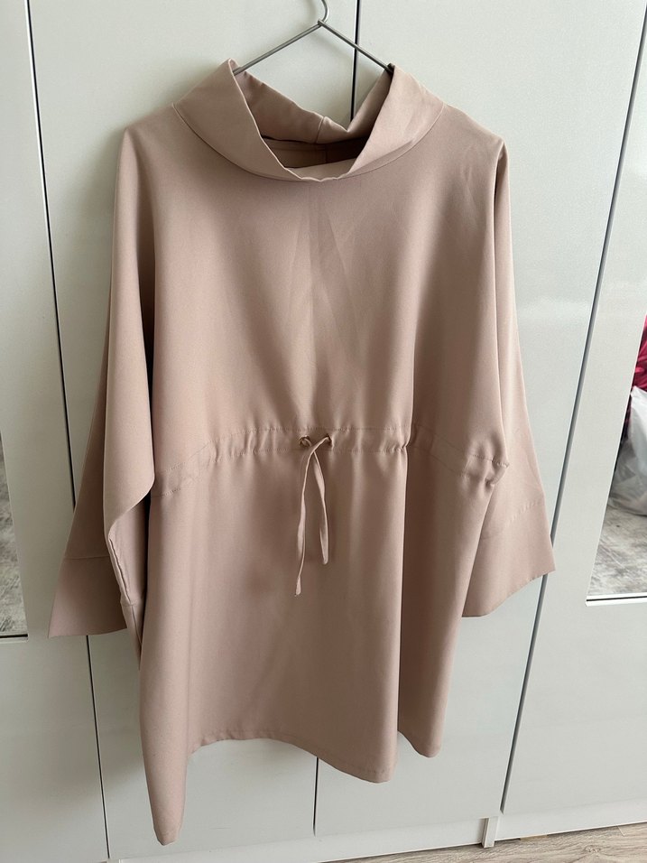 Belden bağlamalı tunik - Görsel 3