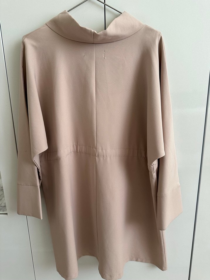 Belden bağlamalı tunik - Görsel 4