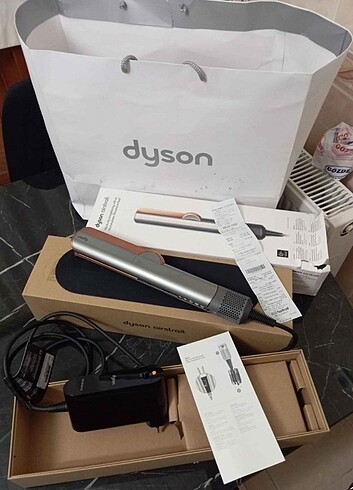 Dyson Airstrait Parlak Nikel 