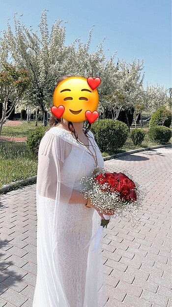 m Beden beyaz Renk Beyaz Nikah ve Düğün Elbisesi