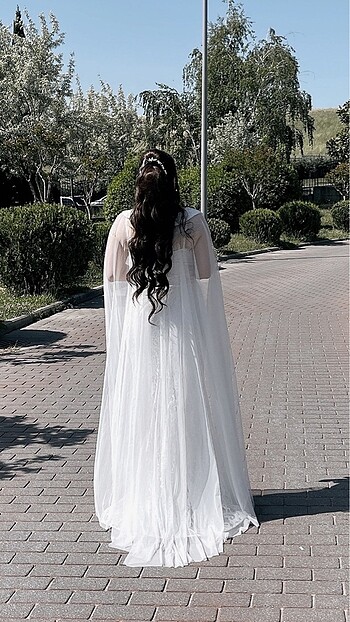 Diğer Beyaz Nikah ve Düğün Elbisesi