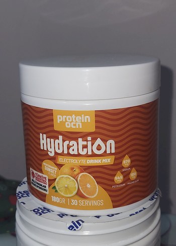 Protein Ocn Turunç Aromalı Elektrolit Tozu 180g - Görsel 3