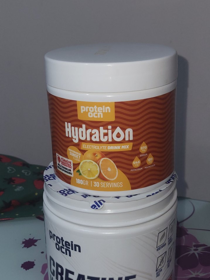 Protein Ocn Turunç Aromalı Elektrolit Tozu 180g - Görsel 2