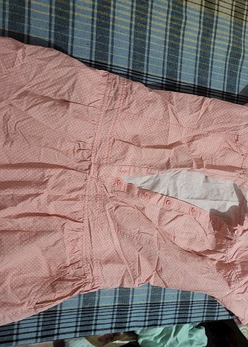 LC Waikiki Pembe Parlak kız cocuk elbise
