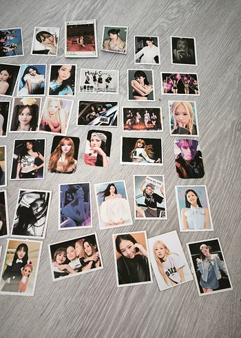  Çoklu K-pop Kartları Seti