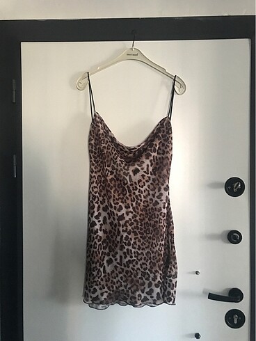 Leopar elbise