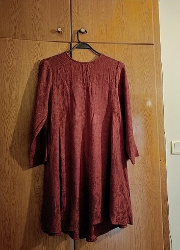 Bordo elbise