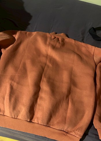 Diğer Bordo Oversize Kadın Sweatshirt