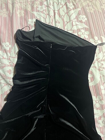 Bershka strables kadife elbise