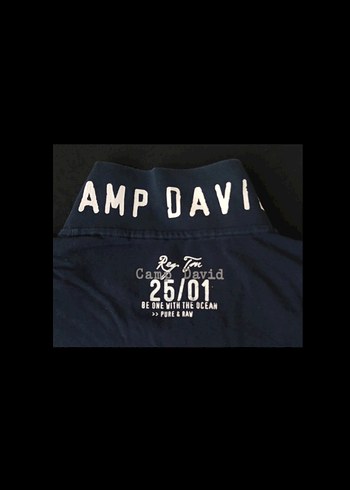 Camp david series 003 vintage lacivert polo yaka limited edition - Görsel 2