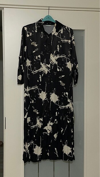 Saten elbise - Görsel 2