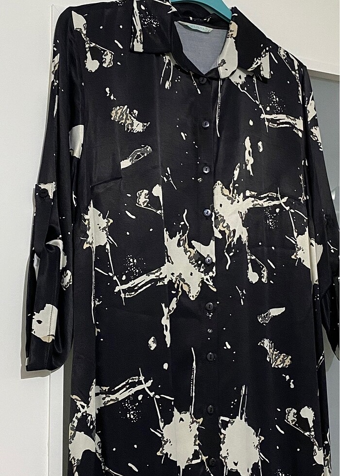 Saten elbise - Görsel 3