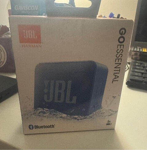 JBL Go Essential Bluetooth Hoperlor Mavi - Görsel 2