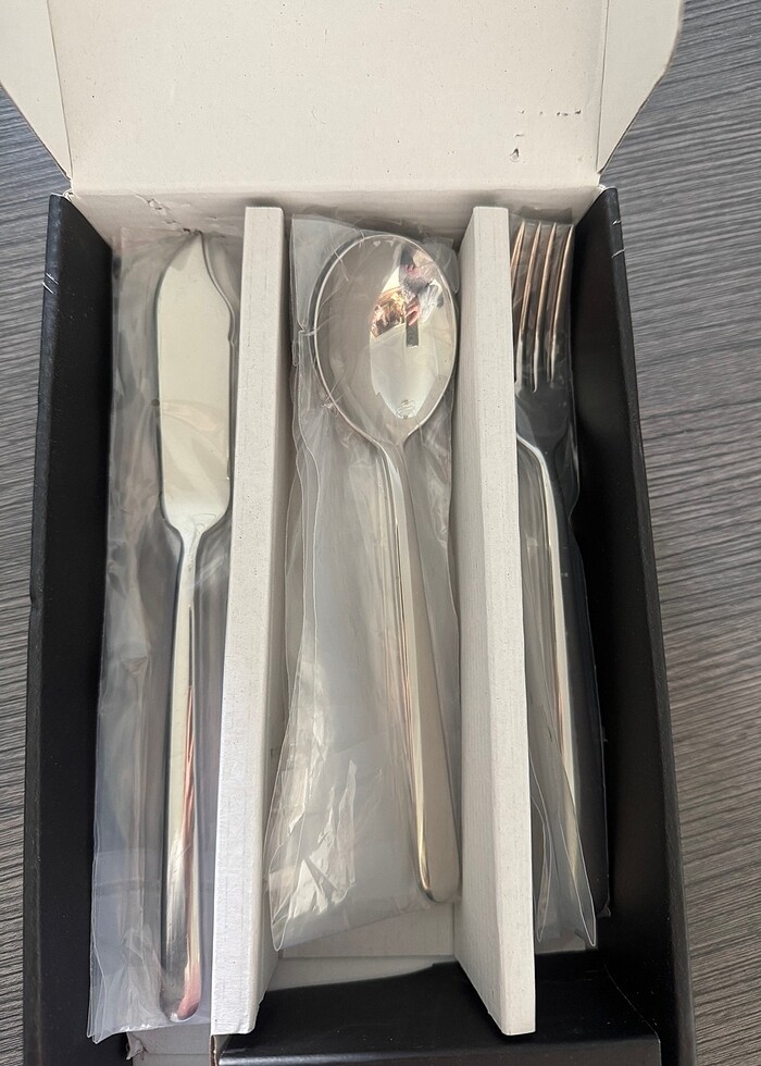 Jumbo Daily 18 Parça 6 kişilik Yemek Çatal Bıçak Kaşık Takımı - Görsel 2