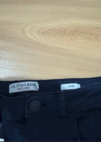 Lacivert Kot Midi Kalem Etek - Görsel 3