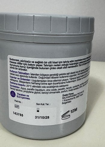 Sudocrem Krem 400g Bebek Bakım Kremi - Görsel 2