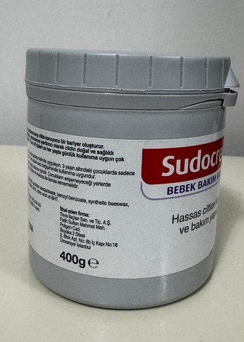 Sudocrem Krem 400g Bebek Bakım Kremi - Görsel 3