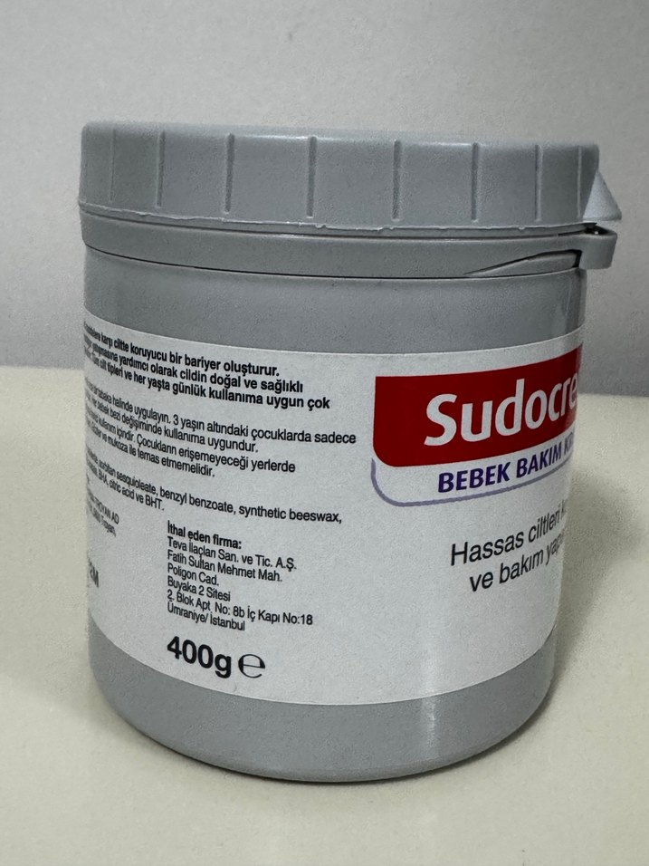 Sudocrem Krem 400g Bebek Bakım Kremi - Görsel 3