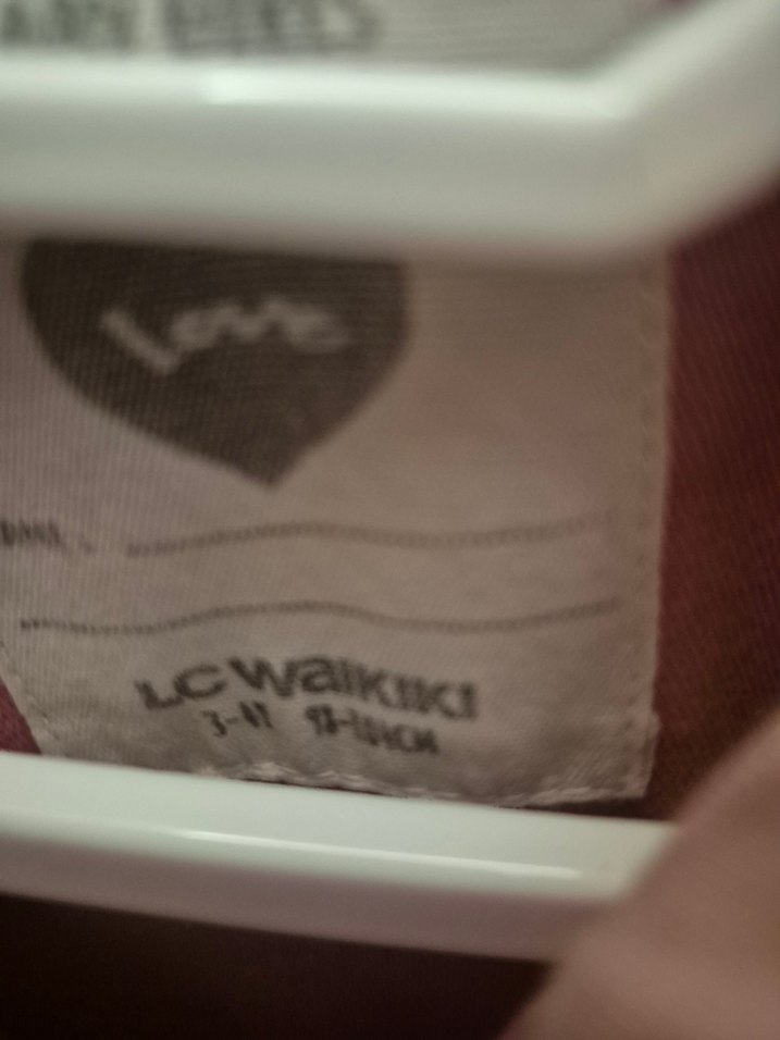 Düğmeli Pembe Kız Çocuk Kapüşonlu Ceket - Görsel 2