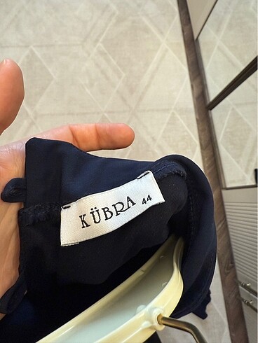 Lacivert tesettür abiye - Görsel 6