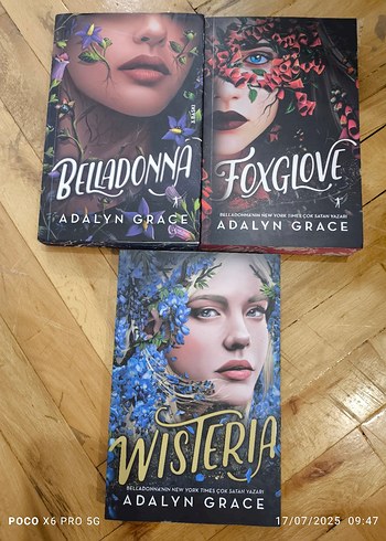 Belladonna Adalyn Grace 3'lü Roman Seti