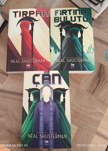Neal Shusterman 3'lü Roman Seti