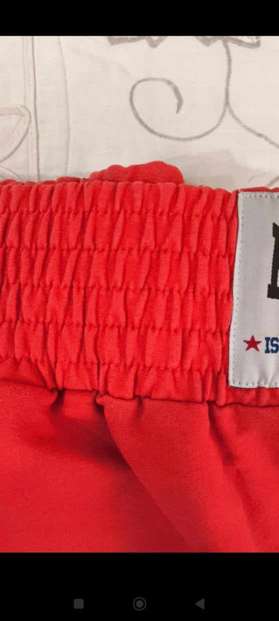 Kırmızı Rahat Kesim Kadın Eşofman Altı - Görsel 3