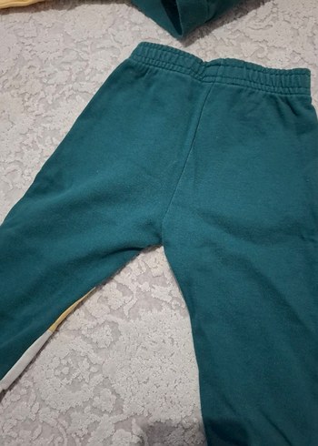 Sarı Detaylı Bebek Erkek Eşofman Takımı - Görsel 2