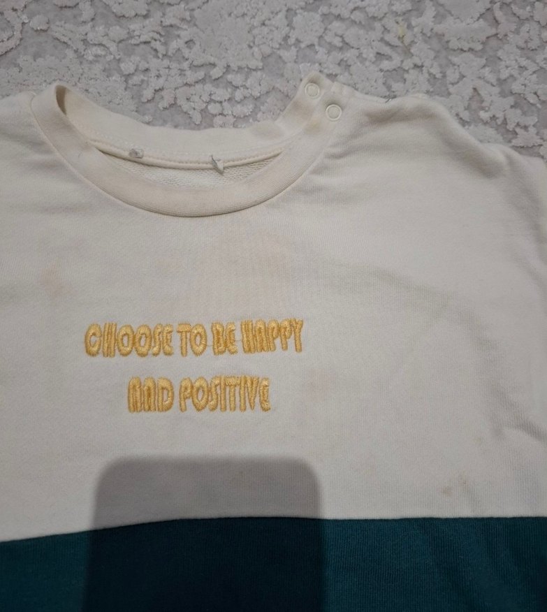 Sarı Detaylı Bebek Erkek Eşofman Takımı - Görsel 4