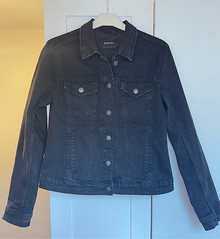 Stradivarius siyah kot ceket