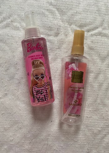 Diğer Barbie ve Sansiro Kadın Vücut Spreyleri 150 ml