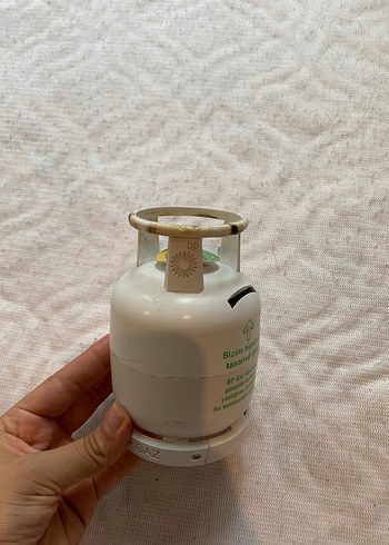 Beyaz Mini Gaz Tüpü