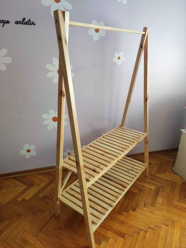 ahşap askılık - Görsel 2