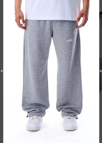 VOİD Gri Kadın Bol Kesim Fermuarlı Eşofman - Görsel 5