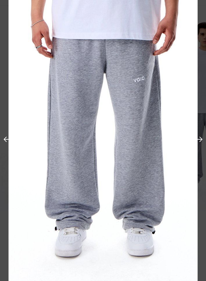 VOİD Gri Kadın Bol Kesim Fermuarlı Eşofman - Görsel 5