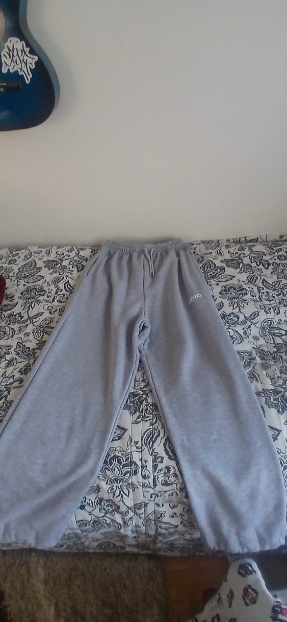 VOİD Gri Kadın Bol Kesim Fermuarlı Eşofman - Görsel 3