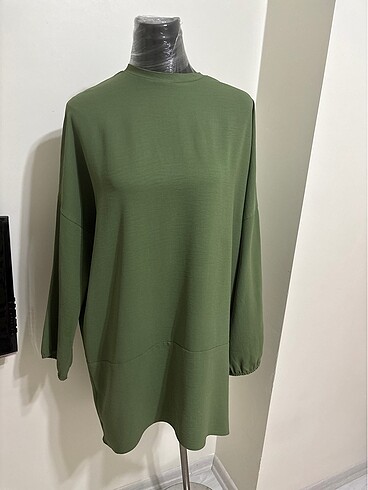 Salaş Tunik Sweat ? Zeytin Yeşili