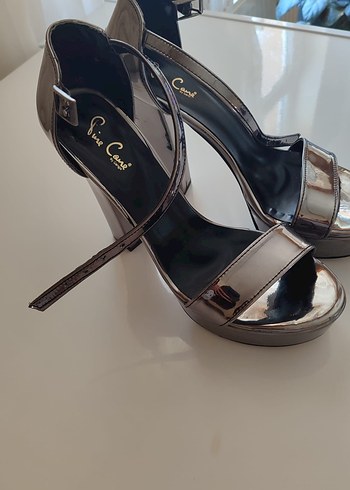 dolgu topuklu ayakkabı - Görsel 3