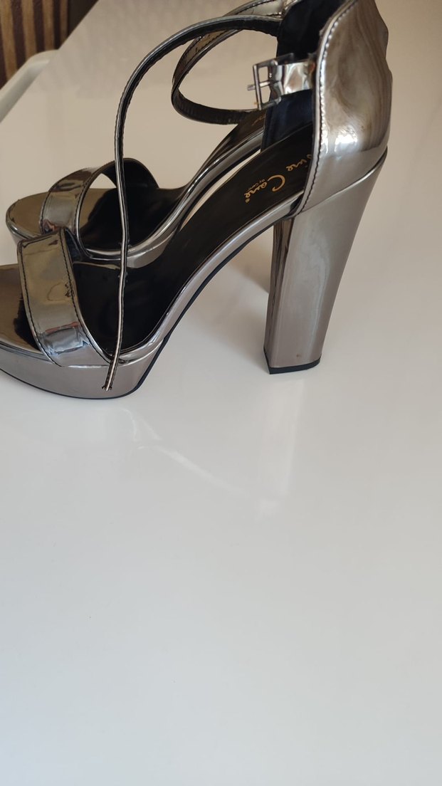 dolgu topuklu ayakkabı - Görsel 4