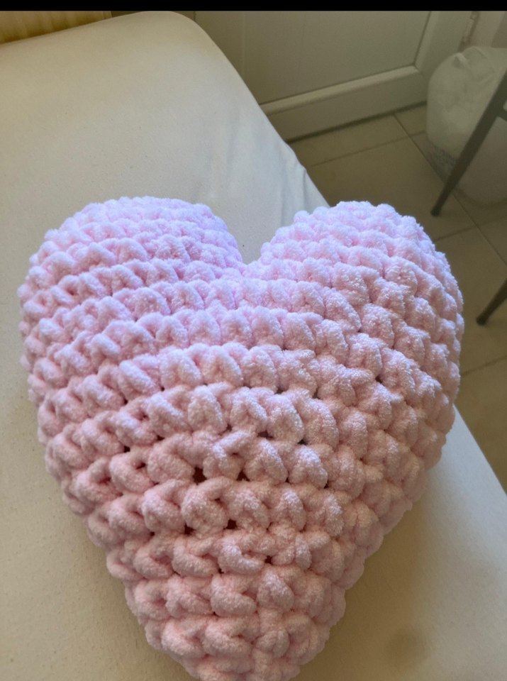 Pembe Kalp Şekilli Banyo Süngeri - Görsel 3