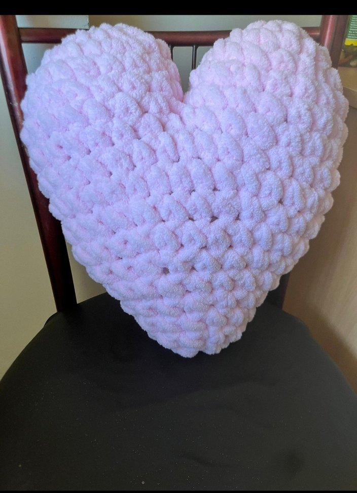 Pembe Kalp Şekilli Banyo Süngeri - Görsel 2