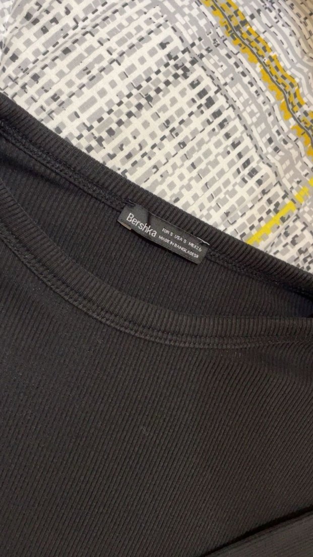 Siyah Uzun Kollu Basic - Görsel 2