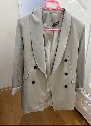 Gri blazer ceket 
