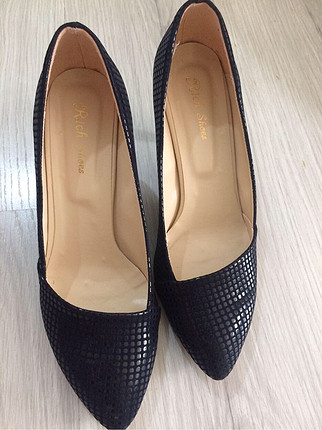 Stiletto lacivert