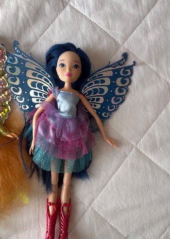 Beden Winx Renkli Kanatlı Bebek Seti