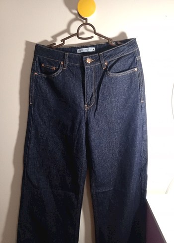Lacivert Regular Fit Kadın Denim Pantolon