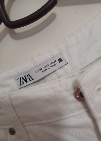 38 Beden beyaz Renk Beyaz Regular Fit Midi Kot Pantolon