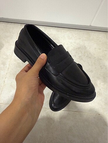 37 Beden siyah Renk Loafer
