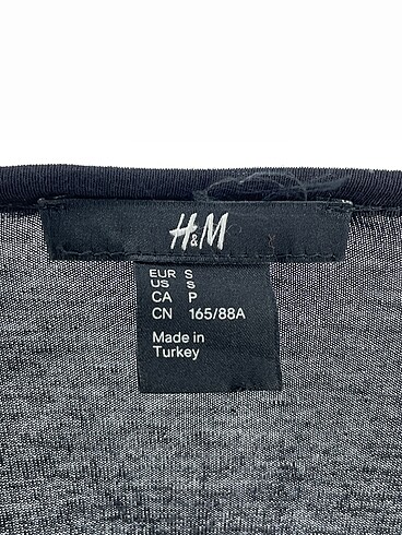 s Beden siyah Renk H&M Bluz %70 İndirimli.